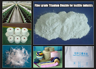 Dioxyde de titane étroit de catégorie de fibre de particules de CAS 13463-67-7 pour l'industrie textile