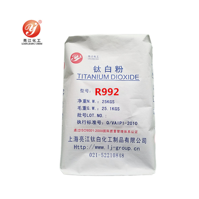 Densité G/cm3 du dioxyde de titane R992 4,1 de rutile d'industrie de polyoléfines